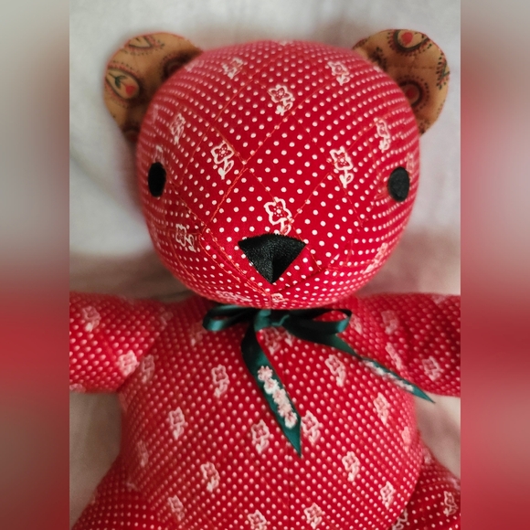 Vera Bradley Dotty Floral Teddy Bear ๐งธ - Picture 10 of 10